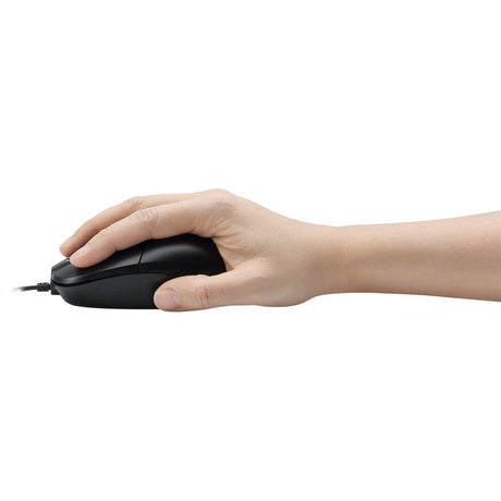 Adesso HC-3003PS Mouse - PS/2 - Optical - 3 Button(s) - Black