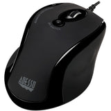 Adesso iMouse G2 Mouse - USB - Optical - 6 Button(s) - Black