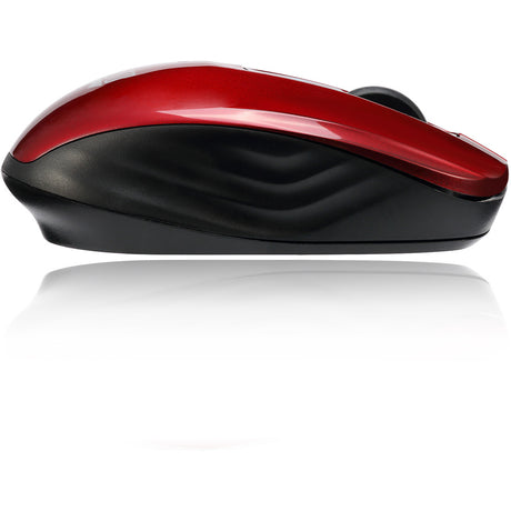 Adesso iMouse S50R Mouse - Radio Frequency - USB - Optical - 3 Button(s) - Red