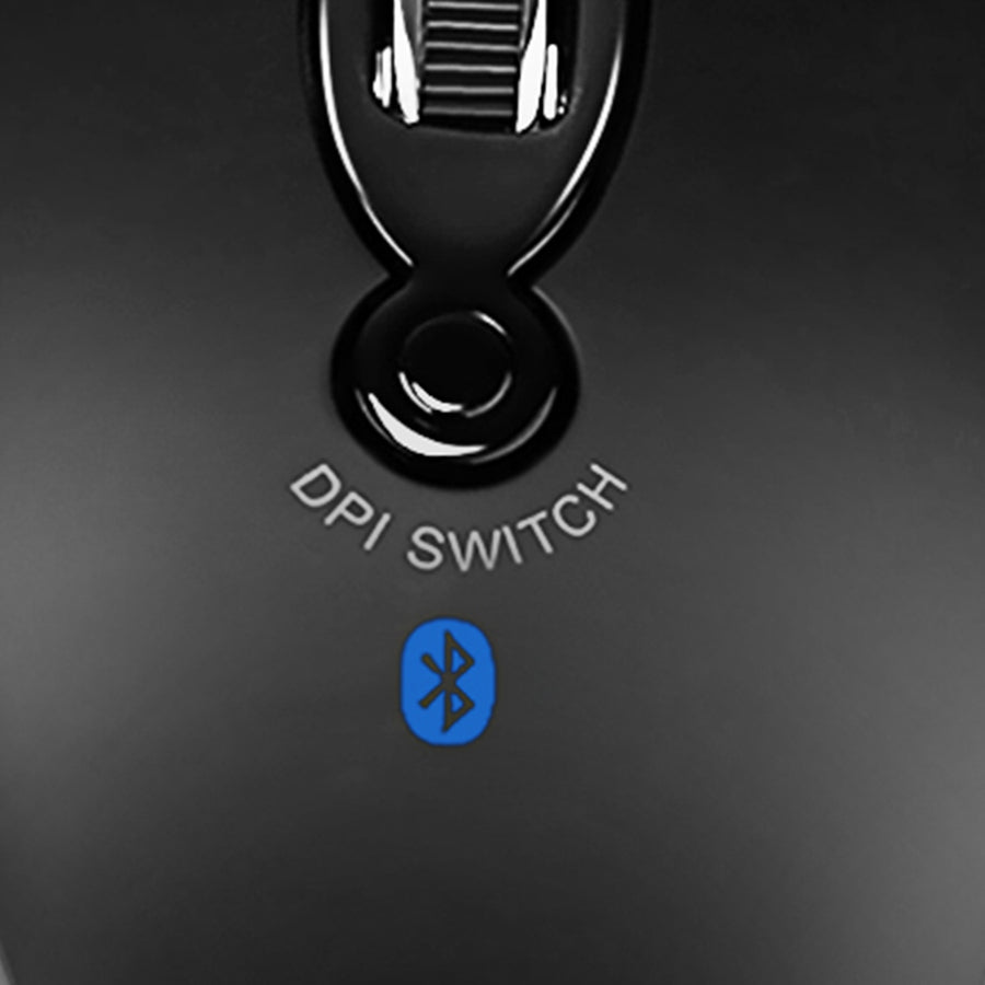 Adesso iMouse S200 Mouse - Bluetooth - Optical - 5 Button(s) - Black - 1 Each