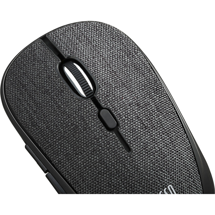 Adesso iMouse S80 Mouse - Radio Frequency - USB - Optical - 6 Button(s) - Black