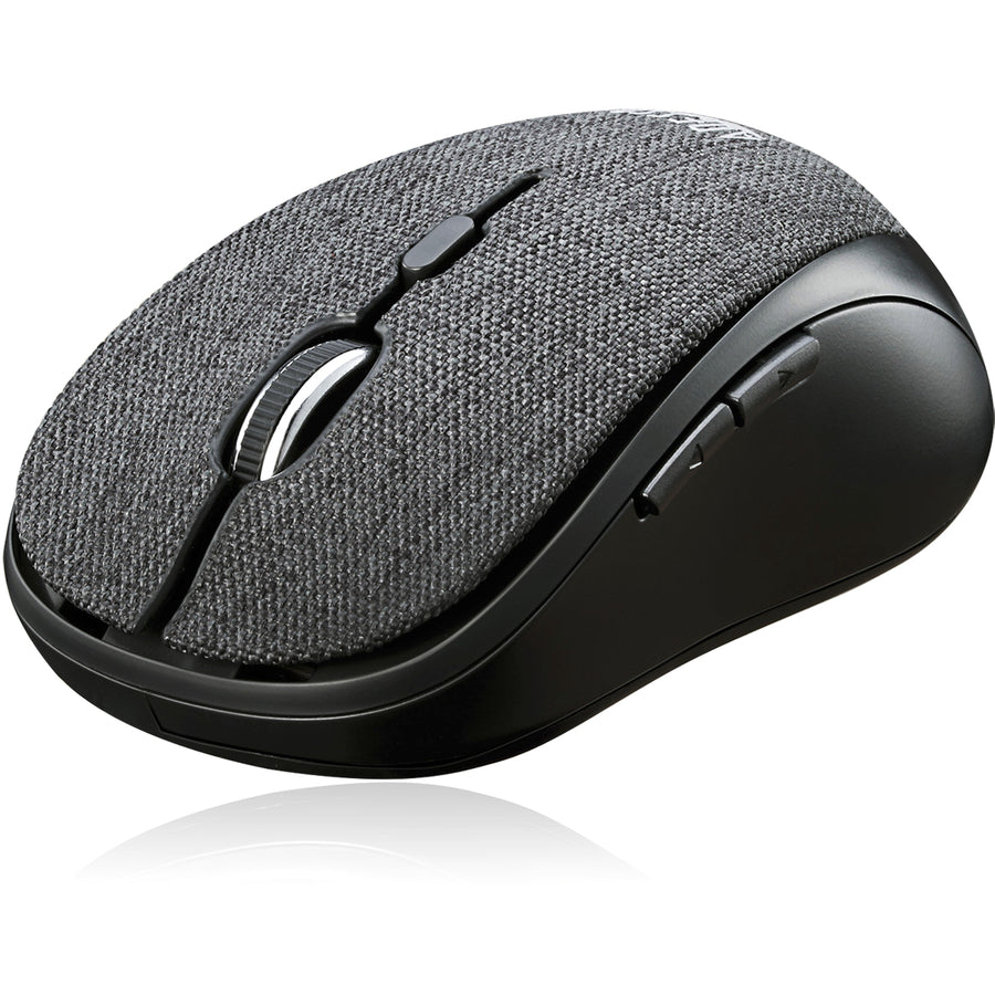 Adesso iMouse S80 Mouse - Radio Frequency - USB - Optical - 6 Button(s) - Black