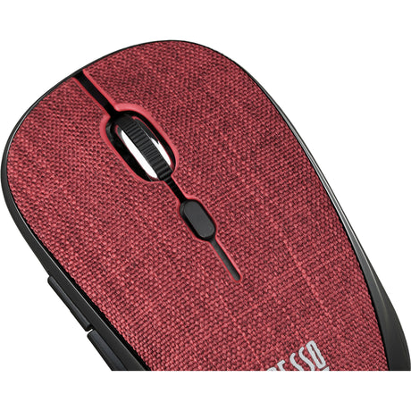 Adesso iMouse S80R Mouse - Radio Frequency - USB Type A - Optical - 6 Button(s) - Red