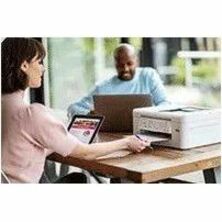 Brother MFC-J1010DW Wireless Inkjet Multifunction Printer - Colour - White