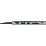 Alogic Ultra Dock UNI Gen 2 USB Type C Docking Station for Notebook, Tablet, Smartphone - Memory Card Reader - SD - 100 W - Space Gray