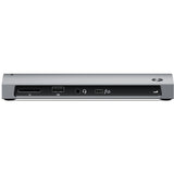 Alogic BLAZE USB Type C, Thunderbolt 3, Thunderbolt 4 Docking Station for Monitor, Hard Drive, Desktop PC, Notebook - Memory Card Reader - SD - Space Gray - TAA Compliant