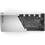 Alogic BLAZE USB Type C, Thunderbolt 3, Thunderbolt 4 Docking Station for Monitor, Hard Drive, Desktop PC, Notebook - Memory Card Reader - SD - Space Gray - TAA Compliant