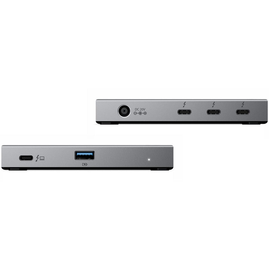 Alogic BLAZE Thunderbolt 4 Docking Station for Notebook, Desktop PC, Hard Drive, Monitor - Space Gray