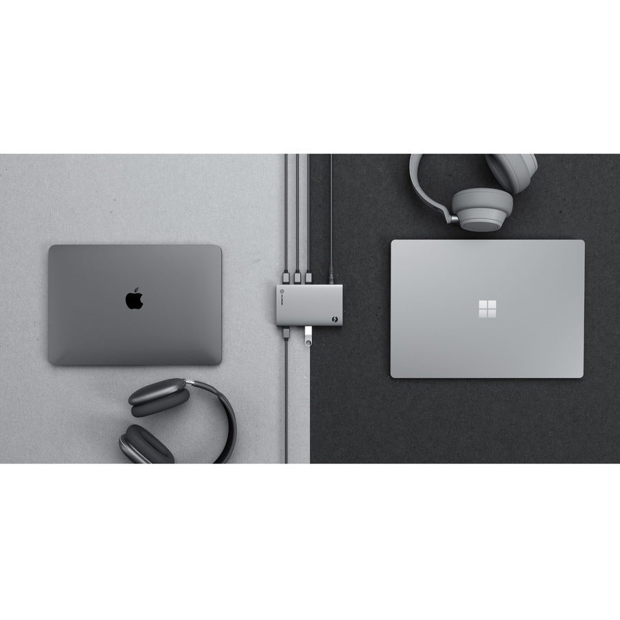 Alogic BLAZE Thunderbolt 4 Docking Station for Notebook, Desktop PC, Hard Drive, Monitor - Space Gray