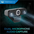 Adesso CyberTrack K1 Webcam - 2.1 Megapixel - 30 fps - USB 2.0