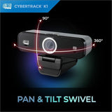Adesso CyberTrack K1 Webcam - 2.1 Megapixel - 30 fps - USB 2.0