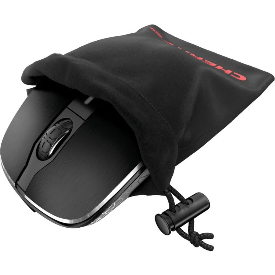 CHERRY MW 8C Advance Mouse - Bluetooth/Radio Frequency - USB - Laser - 6 Button(s) - Black - 1