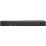 Alogic USB Type A, USB Type C Docking Station for Notebook - 100 W - Space Gray - Desktop - TAA Compliant