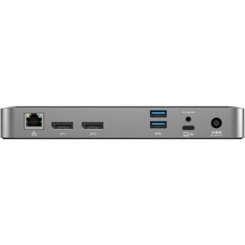 Alogic USB Type A, USB Type C Docking Station for Notebook - 100 W - Space Gray - Desktop - TAA Compliant