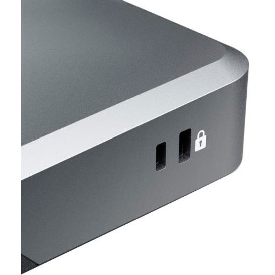 Alogic USB Type A, USB Type C Docking Station for Notebook - 100 W - Space Gray - Desktop - TAA Compliant