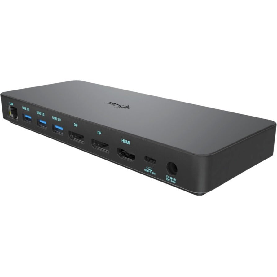 i-tec USB Type C, Thunderbolt Docking Station for Tablet, Notebook, Monitor, Keyboard, Desktop PC, Smartphone, Mouse, Headset, Workstation - Memory Card Reader - SD - 130 W