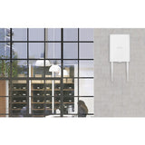 ZYXEL NWA55AXE Dual Band IEEE 802.11 a/b/g/n/ac/ax 1.73 Gbit/s Wireless Access Point - Outdoor