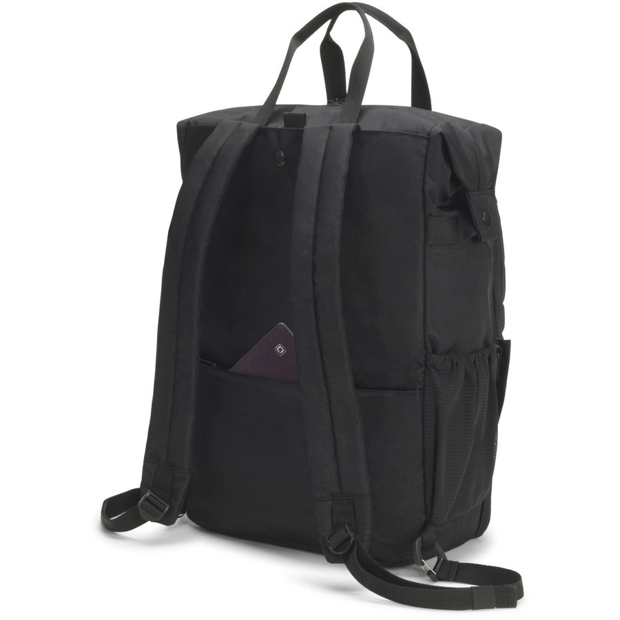 Dicota Dual GO Carrying Case (Backpack) for 32.8 cm (12.9") to 39.6 cm (15.6") Notebook - Black
