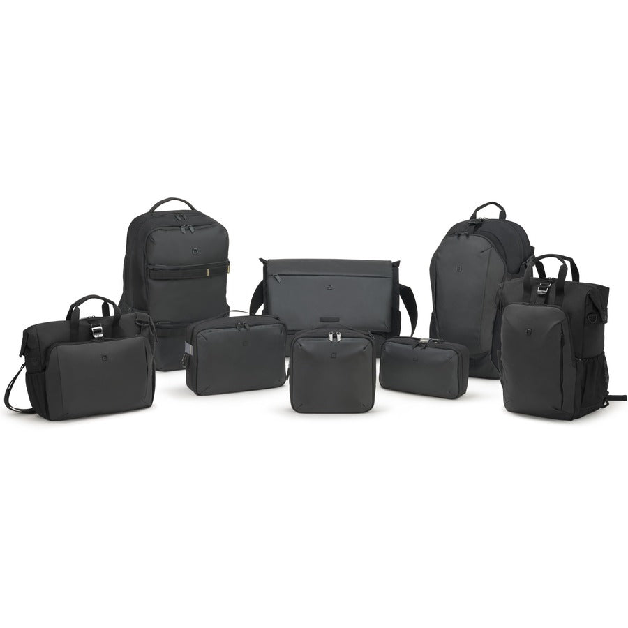 Dicota Dual GO Carrying Case (Backpack) for 32.8 cm (12.9") to 39.6 cm (15.6") Notebook - Black