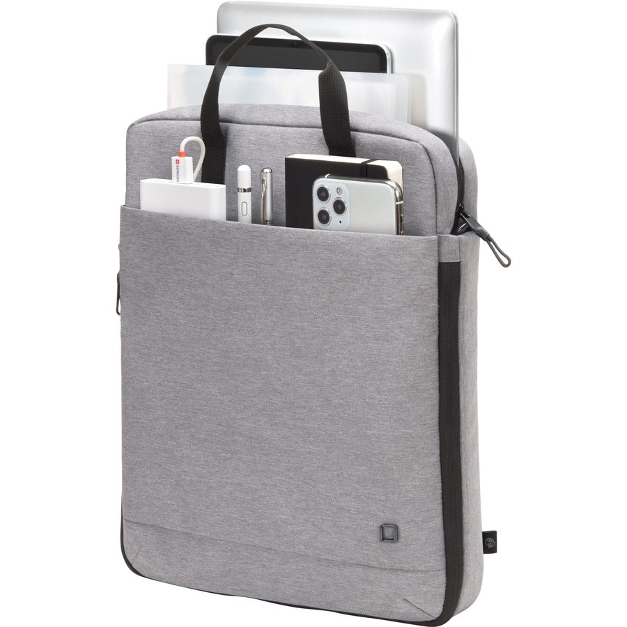 Dicota Eco MOTION Carrying Case (Tote) for 32.8 cm (12.9") to 39.6 cm (15.6") Notebook - Grey