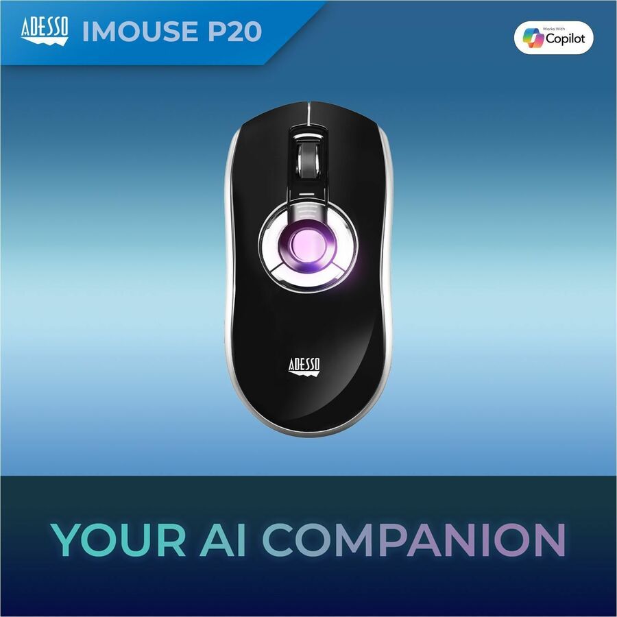 Adesso iMouse P20 Mouse/Presentation Pointer - Radio Frequency - USB