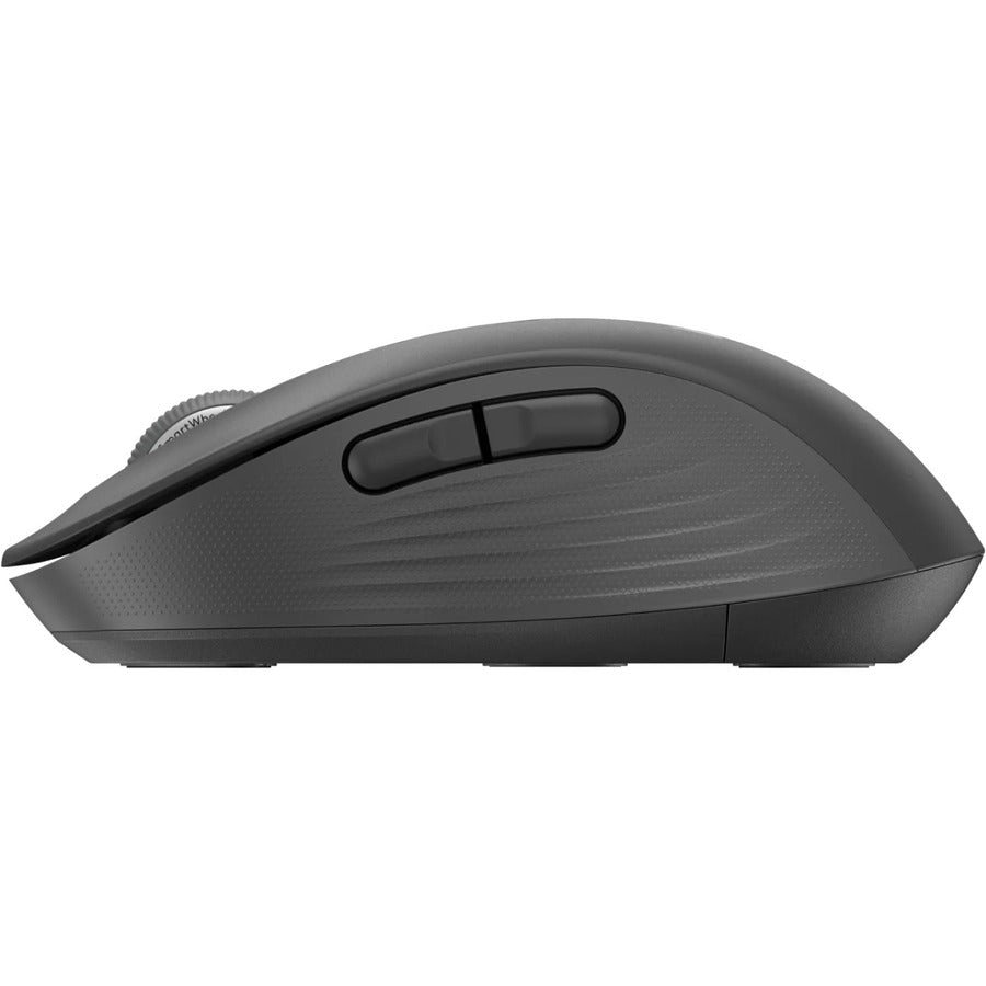 Logitech Signature M650 Mouse - Bluetooth/Radio Frequency - USB - Graphite
