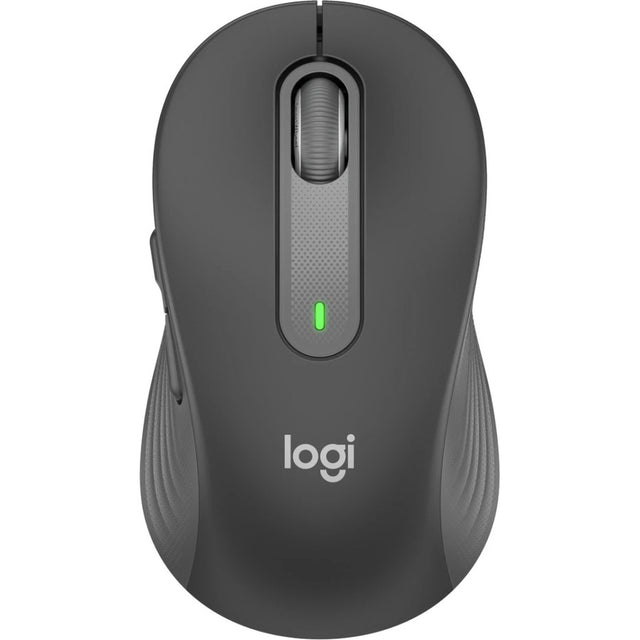 Logitech Signature M650 Mouse - Bluetooth/Radio Frequency - USB - Graphite