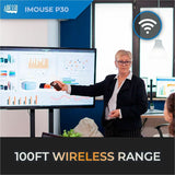 Adesso iMouse P30 Travel Mouse/Presentation Pointer - Radio Frequency - USB - 9 Button(s)
