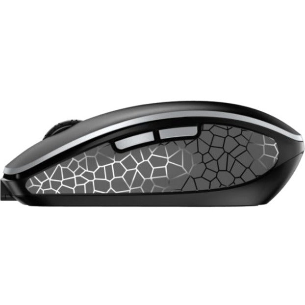 CHERRY MW 9100 Mouse - Bluetooth/Radio Frequency - USB - Optical - 6 Button(s) - Black - 1
