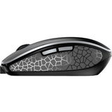 CHERRY MW 9100 Mouse - Bluetooth/Radio Frequency - USB - Optical - 6 Button(s) - Black - 1