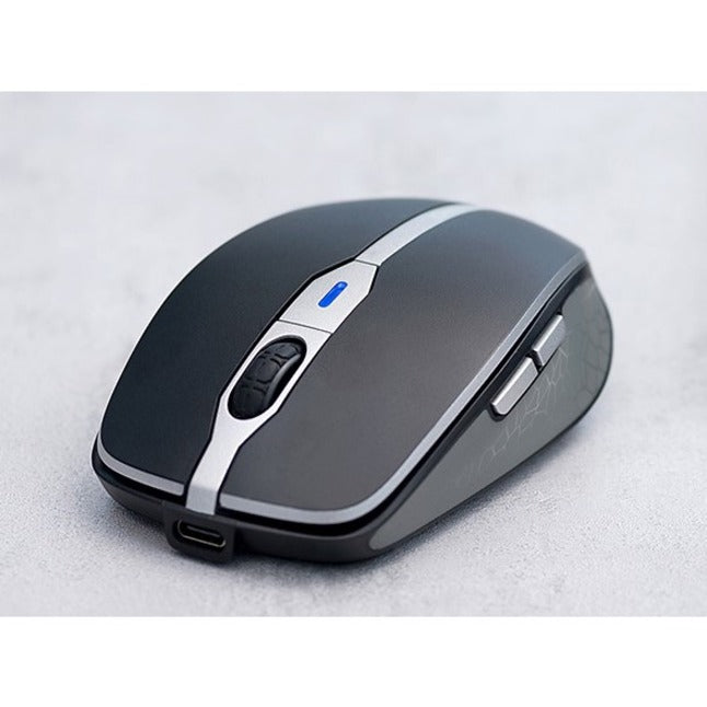 CHERRY MW 9100 Mouse - Bluetooth/Radio Frequency - USB - Optical - 6 Button(s) - Black - 1
