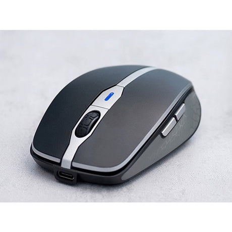 CHERRY MW 9100 Mouse - Bluetooth/Radio Frequency - USB - Optical - 6 Button(s) - Black - 1
