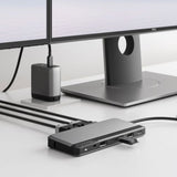 Alogic USB Type C Docking Station for Smartphone, Flash Drive - Memory Card Reader - SD - 85 W - Space Gray - Portable