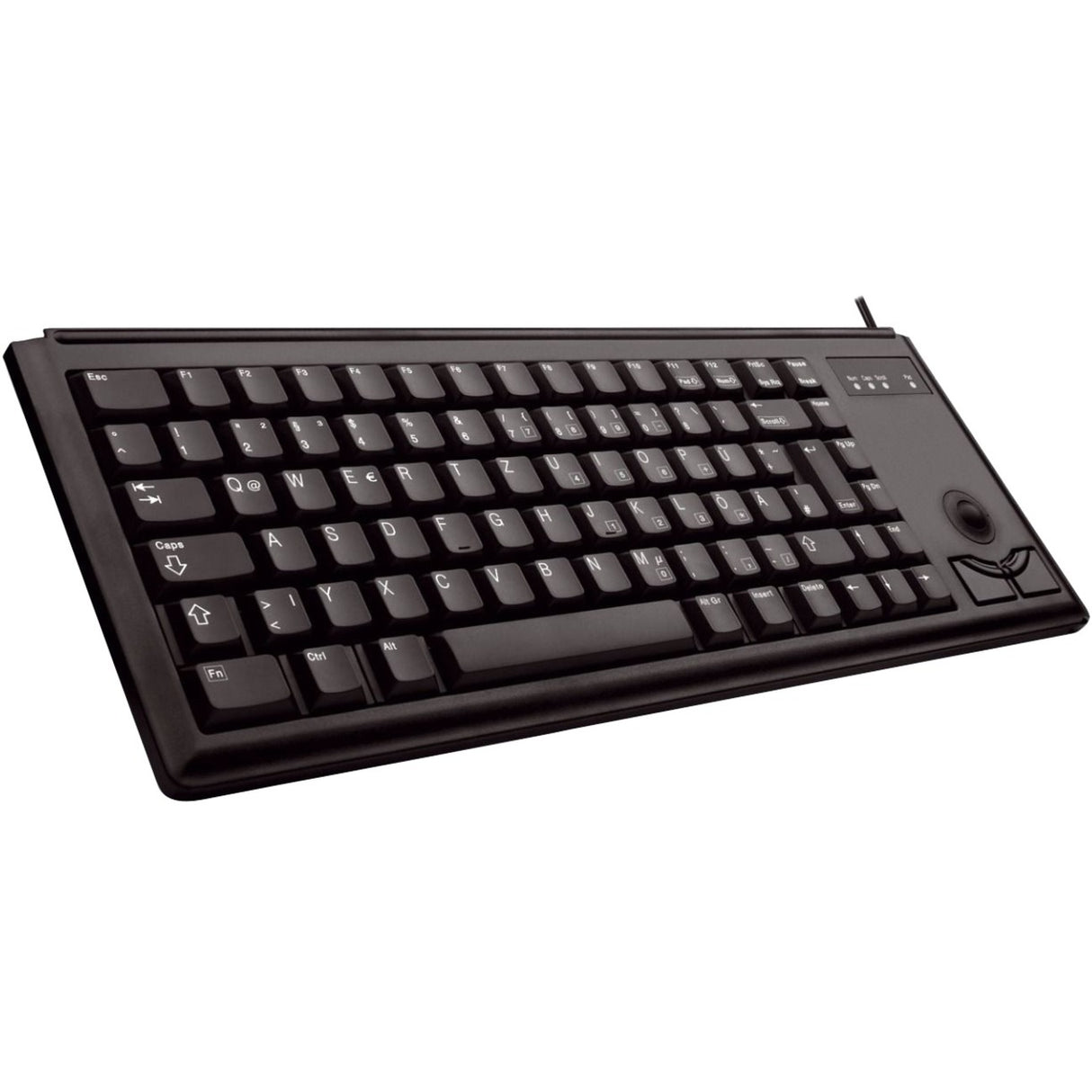 CHERRY G84-4400 Keyboard - Cable Connectivity - USB Interface - English (UK) - Black