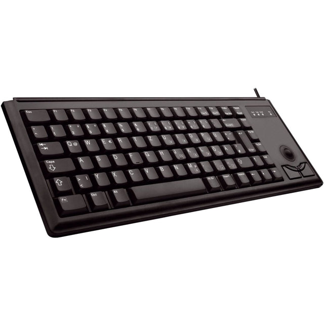 CHERRY G84-4400 Keyboard - Cable Connectivity - USB Interface - English (UK) - Black