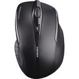 CHERRY MW 3000 Mouse - Radio Frequency - USB - Infrared - 5 Button(s) - Black - 1
