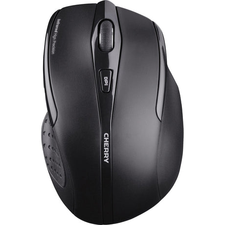 CHERRY MW 3000 Mouse - Radio Frequency - USB - Infrared - 5 Button(s) - Black - 1