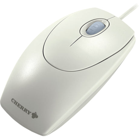 CHERRY M-5400 Mouse - USB - Optical - 3 Button(s) - Light Grey