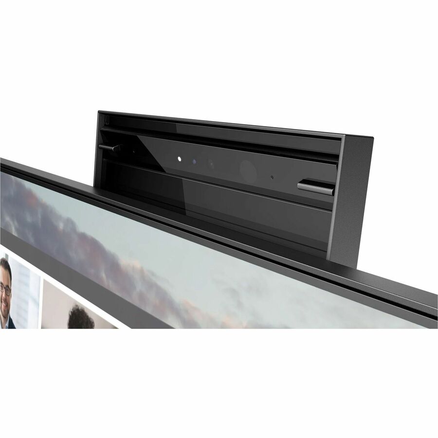 HP E24m G4 24" Class Webcam Full HD LED Monitor - 16:9 - Silver Black