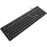 Targus AKB30AMUK Keyboard - Cable Connectivity - USB Interface - English (UK) - QWERTY Layout - Black