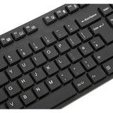 Targus AKB30AMUK Keyboard - Cable Connectivity - USB Interface - English (UK) - QWERTY Layout - Black