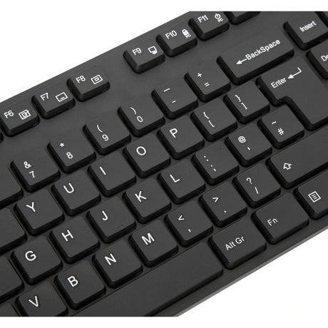Targus AKB30AMUK Keyboard - Cable Connectivity - USB Interface - English (UK) - QWERTY Layout - Black