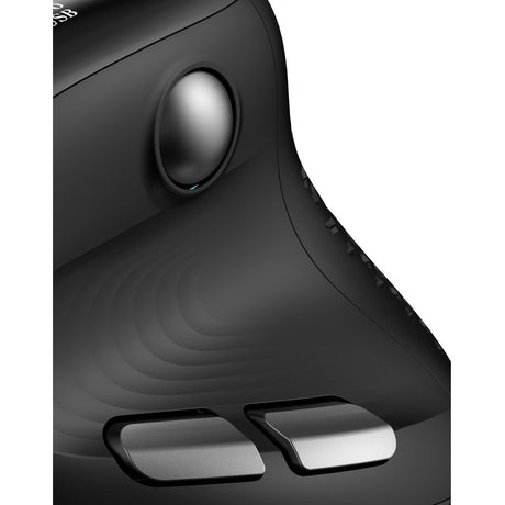 Urban Factory ERGO MAX EPM50UF Mouse - Bluetooth/Radio Frequency - USB Type C - Optical - 7 Button(s) - Black