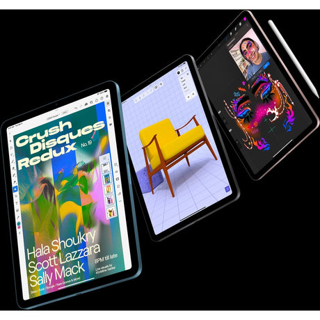 Apple iPad Air (5th Generation) Tablet - 27.7 cm (10.9") - Apple M1 - 8 GB - 64 GB Storage - iPadOS 15 - Space Gray