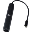 V7 UCMINIDOCK-PT USB Type C Docking Station for Computer - 85 W - Black
