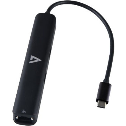 V7 UCMINIDOCK-PT USB Type C Docking Station for Computer - 85 W - Black