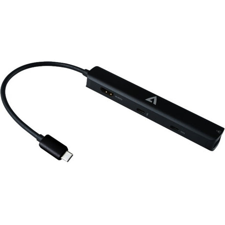 V7 UCMINIDOCK-PT USB Type C Docking Station for Computer - 85 W - Black