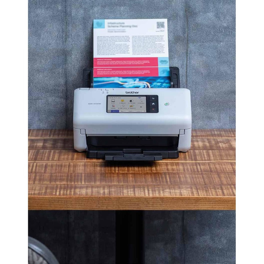 Brother ADS-4700W Sheetfed Scanner - 600 dpi Optical