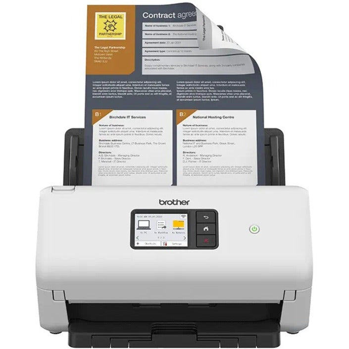 Brother ADS-4500W Sheetfed Scanner - 600 dpi Optical