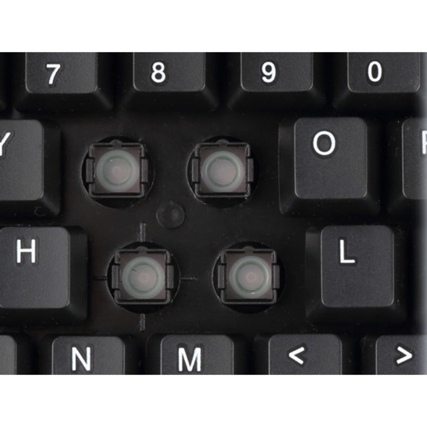 Adesso AKB-132UB Keyboard - Cable Connectivity - USB, PS/2 Interface - English (UK)